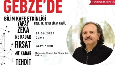 GTÜ’den Gebze’de Açık Havada Bilim Buluşması: Bilim Kafe 27 Haziran’da