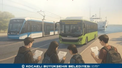 Kocaeli'de YKS Kolaylığı: 21-22 Haziran'da Toplu Ulaşım Ücretsiz