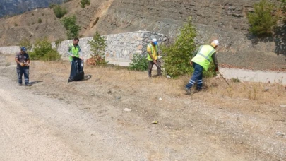 Bursa Büyükşehir’den yangın bölgelerinde çevre temizliği