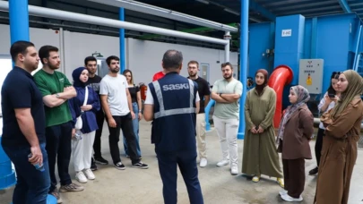 Tıp Fakültesi son sınıf öğrencileri suyun serüvenini yerinde inceledi