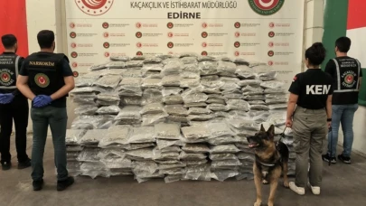 Kapıkule, Esendere ve Mersin Limanı’nda 1,3 ton uyuşturucu yakalandı