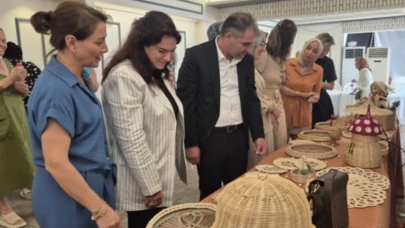 KADEM Sakarya’da Sepet Örücülüğü Kursu Sergiyle Tamamlandı