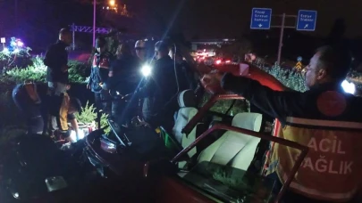 Giresun'da feci kaza: 1 ölü, 3 yaralı