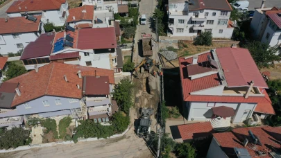 BASKİ’den Burhaniye’deki kanalizasyon sorununa köklü çözüm