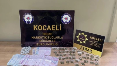Kocaeli'de uyuşturucu operasyonu: 4 tutuklama