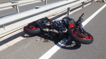 Keşan'da otomobille motosiklet çarpıştı: 1 yaralı