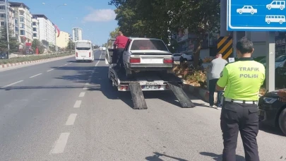 Bilecik'te korsan taksiciye ceza yağdı