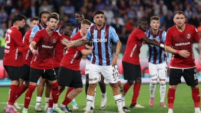 Trabzonspor: 0 - Gaziantep FK: 1 (İlk yarı)