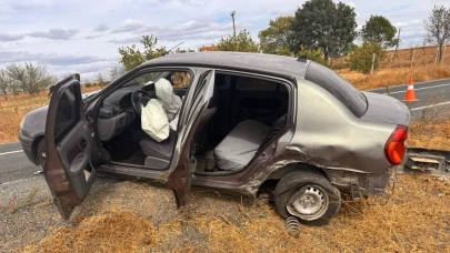Tekirdağ'da otomobiller çarpıştı: 3 yaralı