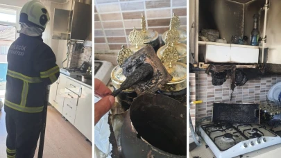 Bilecik'te aspiratör alev alırken, bir kişi yaralandı