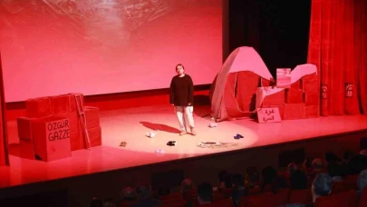 Gebze’de "Gazze’nin Kadınları" oyunu sahnelendi