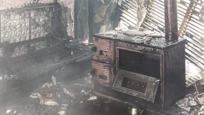 Tekirdağ’da müstakil evde çıkan yangın korkuttu
