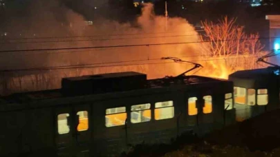 Yenibosna Metro İstasyonu’nda yangın paniği