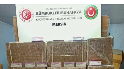 Mersin Limanı’nda 280 bin sentetik hap ele geçirildi
