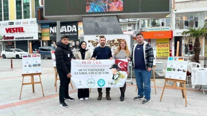 Burhaniye’de üniversitelilerden anlamlı bir proje
