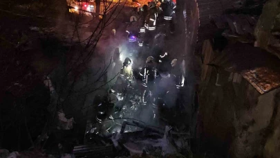 Eyüpsultan’da gecekondu yangını: 1 ölü 1 yaralı