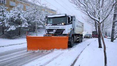 Sakarya’da kar yağışı sonrası kapanan 45 grup yolundan 33’ü ulaşıma açıldı