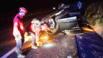 İzmir-İstanbul Otoyolu’nda trafik kazası: 4 yaralı