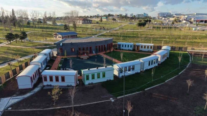Gebze’deki Lokomotif Çocuk Köyü’nde sona doğru