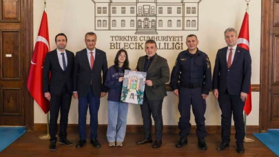 Bilecik’te ‘Bilinçli Tüketici Olmak’ konulu resim yarışmasında birinci oldu