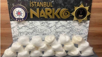 Bahçelievler’de valizden uyuşturucu çıktı: 18 kilo katı metamfetamin ele geçirildi