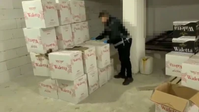 Kocaeli’de 500 bin lira değerinde kaçak tütün ve makaron ele geçirildi