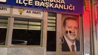 AK Parti binasına saldıran şüpheli tutuklandı