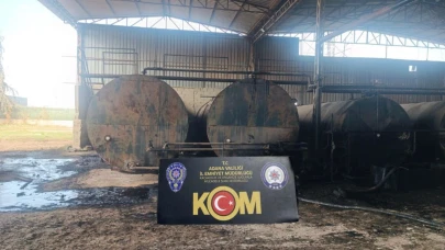 Adana’da 115 bin litre kaçak akaryakıt ele geçirildi