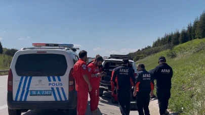 "Otoyola 5 yaşında çocuk bırakıldı" ihbarı ekipleri alarma geçirdi