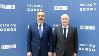 Bakan Fidan, AGİT Genel Sekreteri Sinirlioğlu ile bir araya geldi