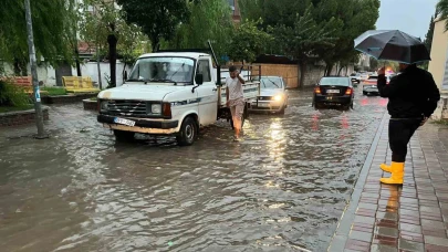 Aydın’da sağanak etkili oldu, Efeler’de metrekareye 24,5 kilogram düştü