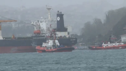 İstanbul Boğazı’nda arıza yapan gemi kurtarıldı