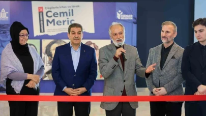 Esenler’de Cemil Meriç karikatür sergisi sanatseverlerle buluştu