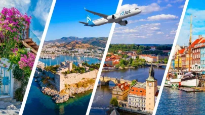 AJet Avrupa’yı Bodrum’a bağlıyor