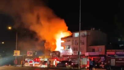 Bursa’da iki katlı ev alev topuna döndü