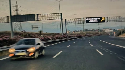 Osman Gazi Köprüsü’nde ters yönden gelen araç korku dolu anlar yaşattı