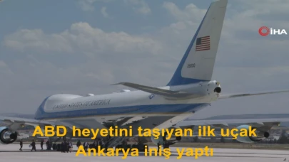 ABD lideri Donald Trump Ankara'ya ulaştı: İkinci uçak da yolda