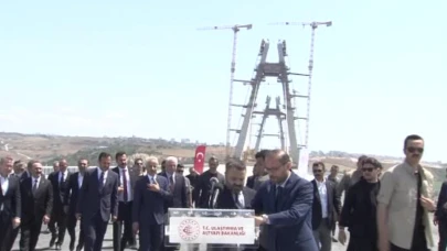 Kuzey Marmara Otoyolu’nun son halkasında çalışmalar hızlandı