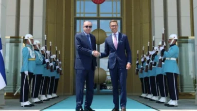 Cumhurbaşkanı Erdoğan, Finlandiya Cumhurbaşkanı Alexander Stubb ile görüştü