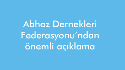 ‘Abhazya’dan Türkiye’ye Ambargo’ haberlerini gerçeği yansıtmamaktadır