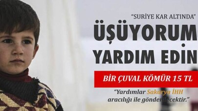 Adapazarı AK Gençlik’ten Suriye’ye Yardım Eli
