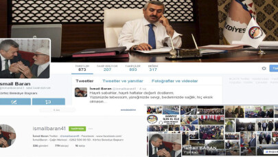 Başkan Baran, Sosyal Medyayı Etkin Kullanıyor