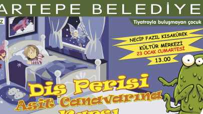 Kartepeli çocuklar tiyatro ile öğreniyor
