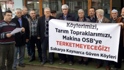 ‘Topraklarımızda, tarım alanlarımızda OSB istemiyoruz’