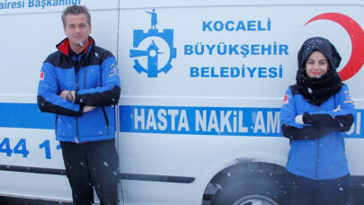 Kocaeli Büyükşehir ambulansları 52 bin hasta taşıdı