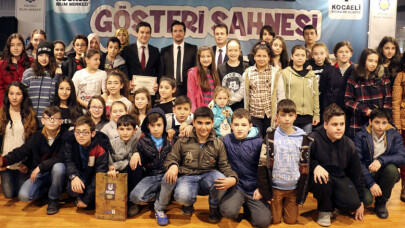 Kocaeli Bilim Merkezi'nde sertifika heyecanı