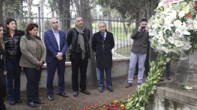 ‘’Osman Hamdi Bey’’ mezarı başında anıldı