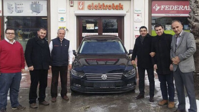Bağlantı yaptı araç sahibi oldu
