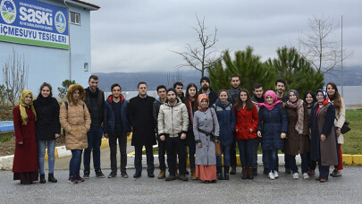 Öğrenciler SASKİ Yatırımlarını Gezdi