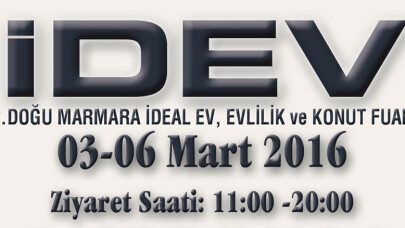 İDEV Fuarı, uluslararası iş görüşmelerine ev sahipliği yapacak
